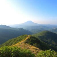 한라산과 오름 뷰