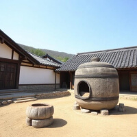 전통적인 마을 생활